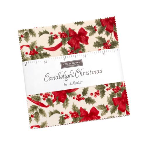 Candlelight Christmas 5" Squares