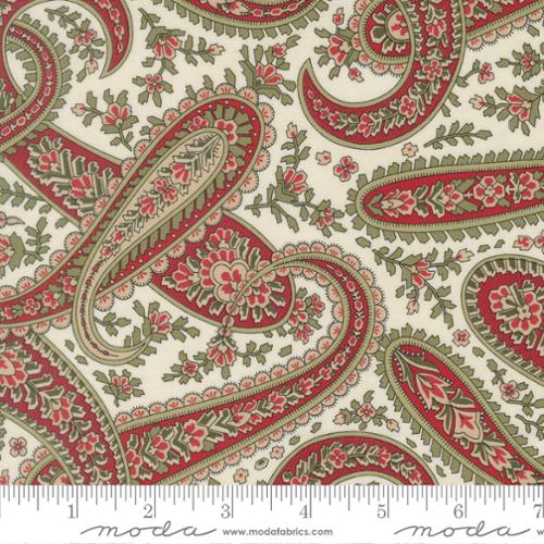 Candlelight Christmas / Plaza Paisley in Cream