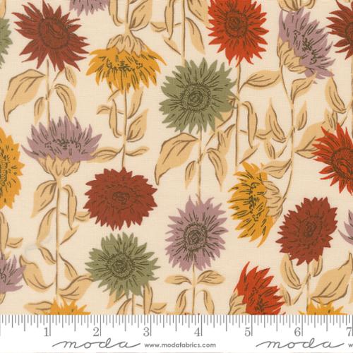 Windfall / Sunflower Field in Eggshell