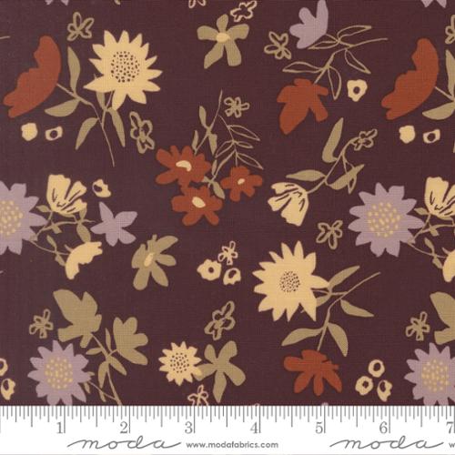 Windfall / Playful Petals in Merlot