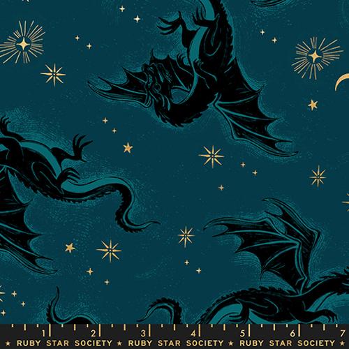 Fire Glow / Etched Dragons in Metallic Galaxy
