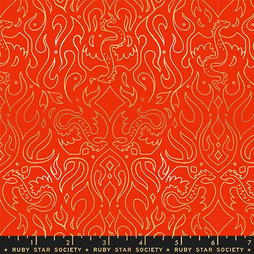 Fire Glow / Scribe in Metallic Dark Ruby