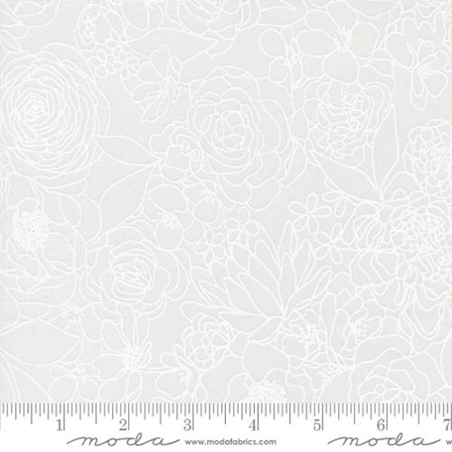 True to Hue / Hidden Florals in Love Dove