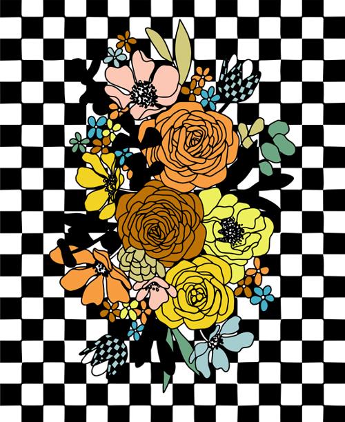 True to Hue / Chromatic Muse Panel in Black As Night