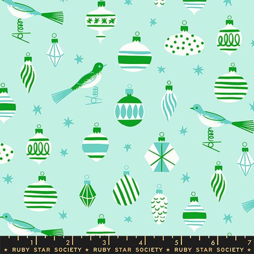 Merry Happy / Baubles in Mint