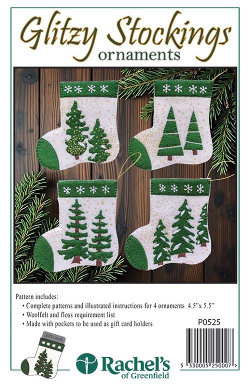 Glitzy Stockings Ornament Kit