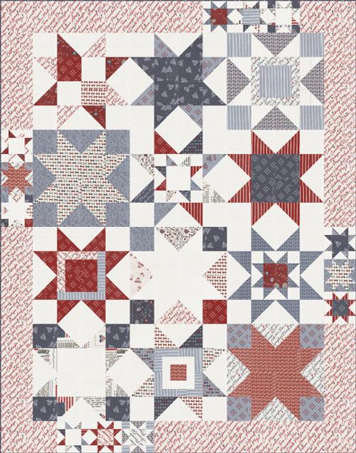 Independence Day Quilt Kit