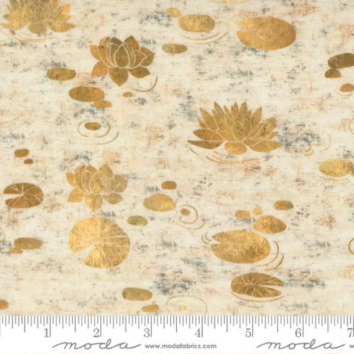 Tranquil Patina / Water Lilies in Natural