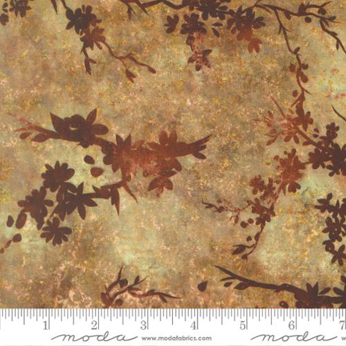 Tranquil Patina / Zen Blossom in Golden
