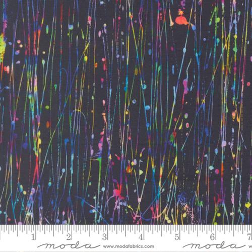 Gradients Gallery / Dripping Paint in Midnight Rain
