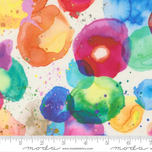 Gradients Gallery / Specs of Color in Rainbow