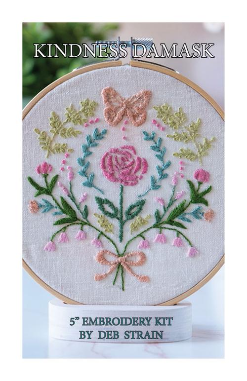 Kindness Damask Embroidery Kit
