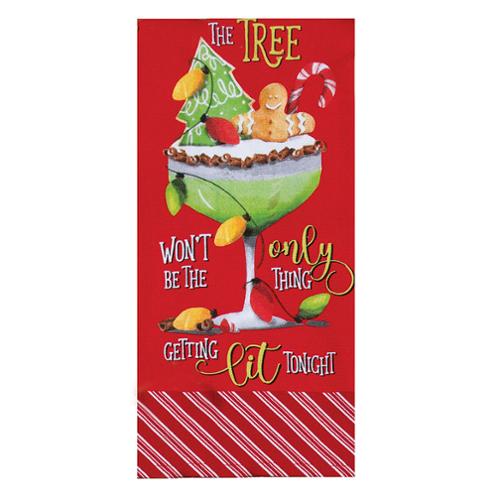 Gingerbread Terry Towel