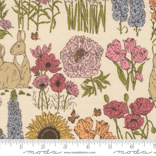My Secret Garden / Garden Bunnies Landscape in Cloud