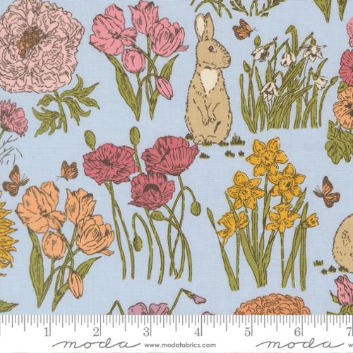My Secret Garden / Garden Bunnies Landscape in Sky