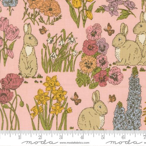 My Secret Garden / Garden Bunnies Landscape in Petal