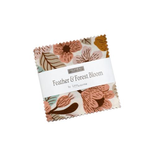 Feather and Forest Bloom / 2.5" Squares