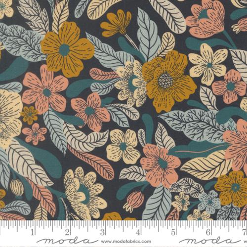 Feather and Forest Bloom / Wildflower Whispers in Midnight