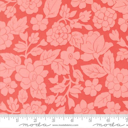 Bloomsberry / London Damask in Nantucket Red