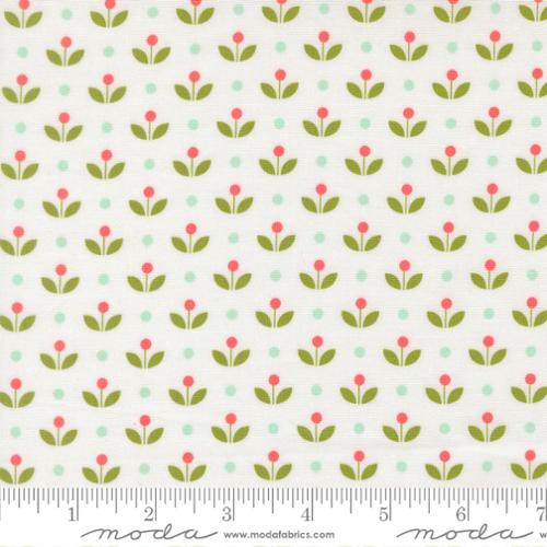 Bloomsberry / Mayfair Ditsy in White