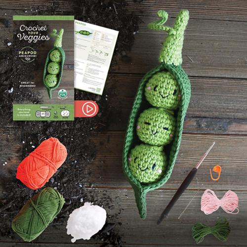 Crochet Your Veggies / Peapod