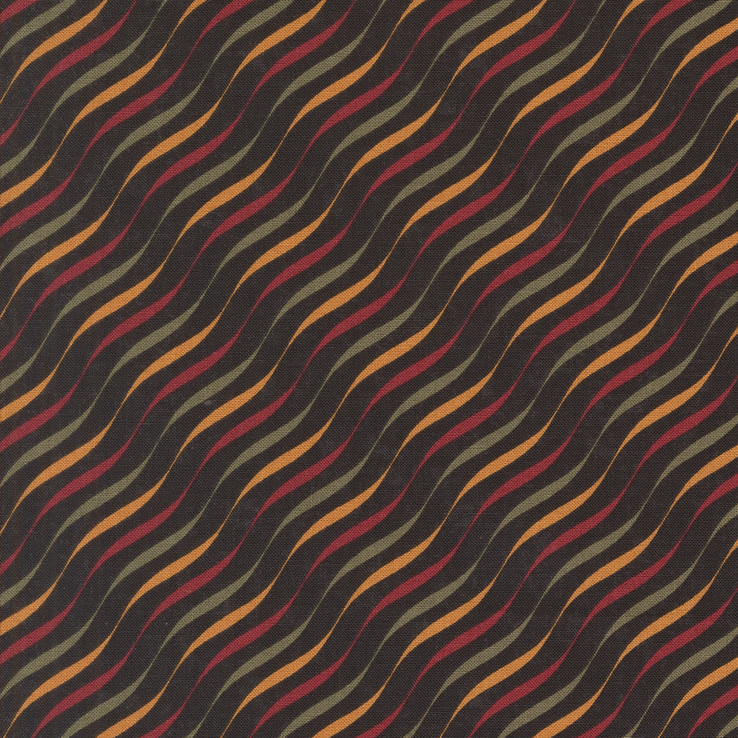 A Vintage Christmas / Candy Stripe in Black