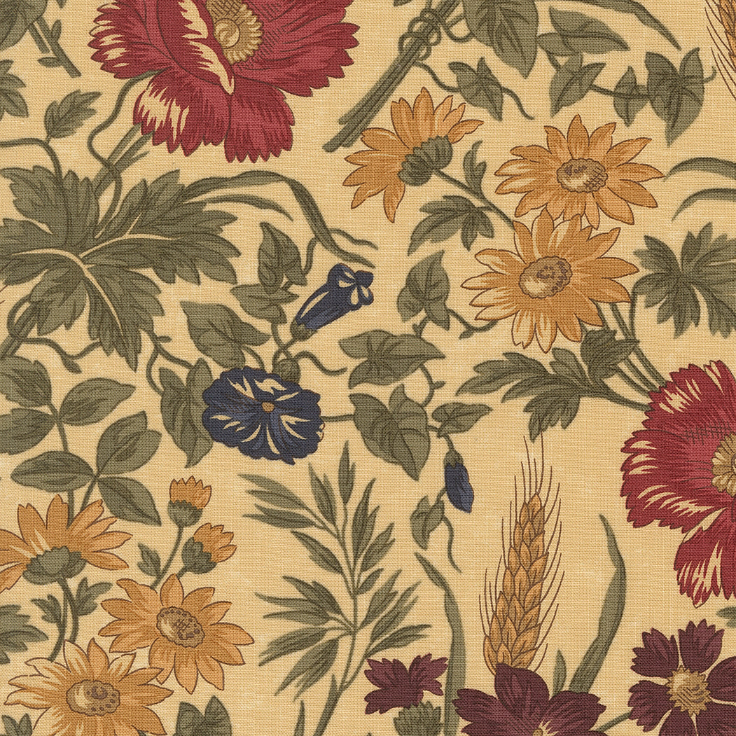 Wheatland / Florals in Wheat