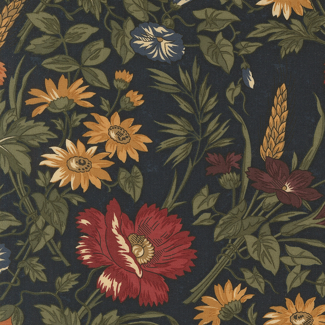 Wheatland / Florals in Cornflower