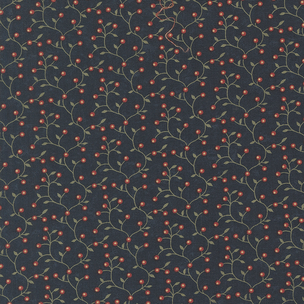 Wheatland / Berries in Cornflower