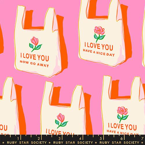Sparkle Mart / Bag in Flamingo