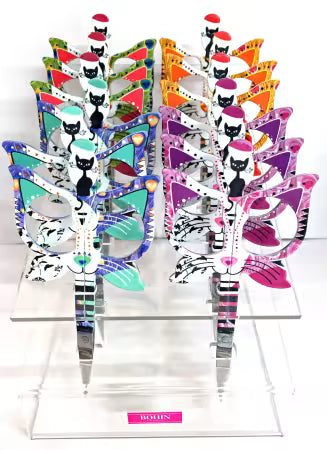 3.5" Cat Design Scissors