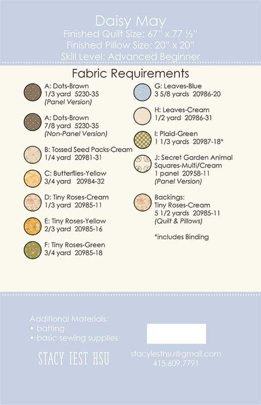 Daisy Parade Pattern