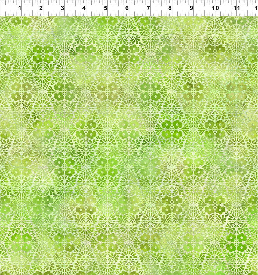 Felicity / Flower Diamond in Green