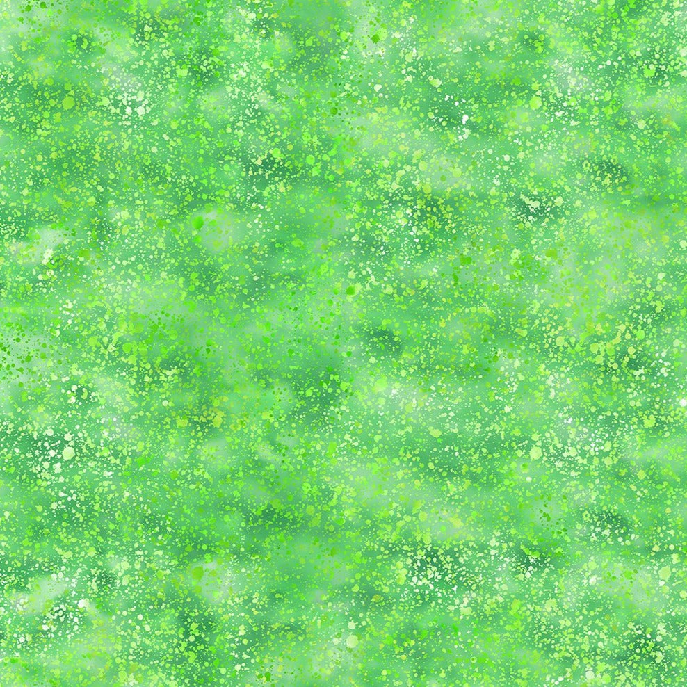 Sew Spring / Green Splatter