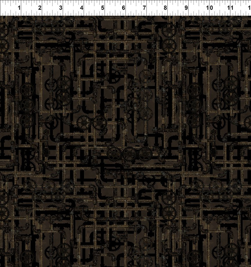 Steampunk Menagerie / Pipes in Brown