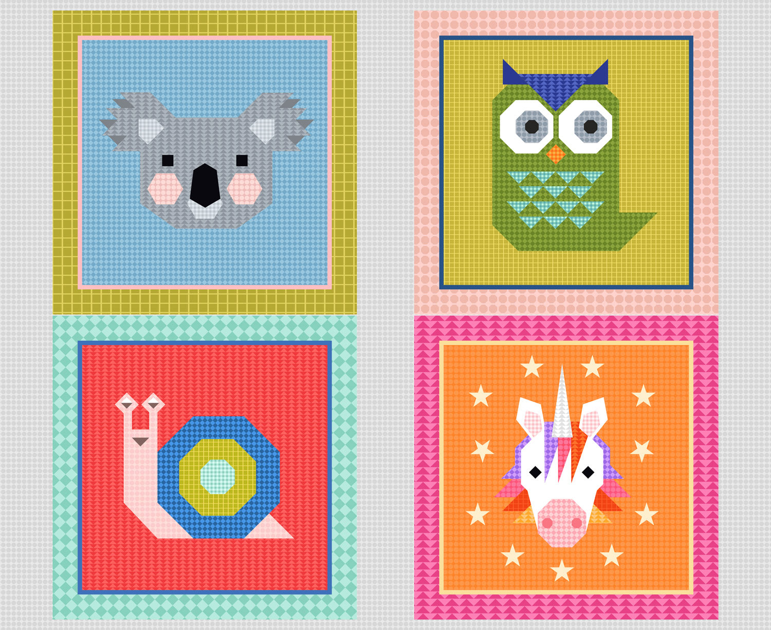 Animal Alphabet Panel
