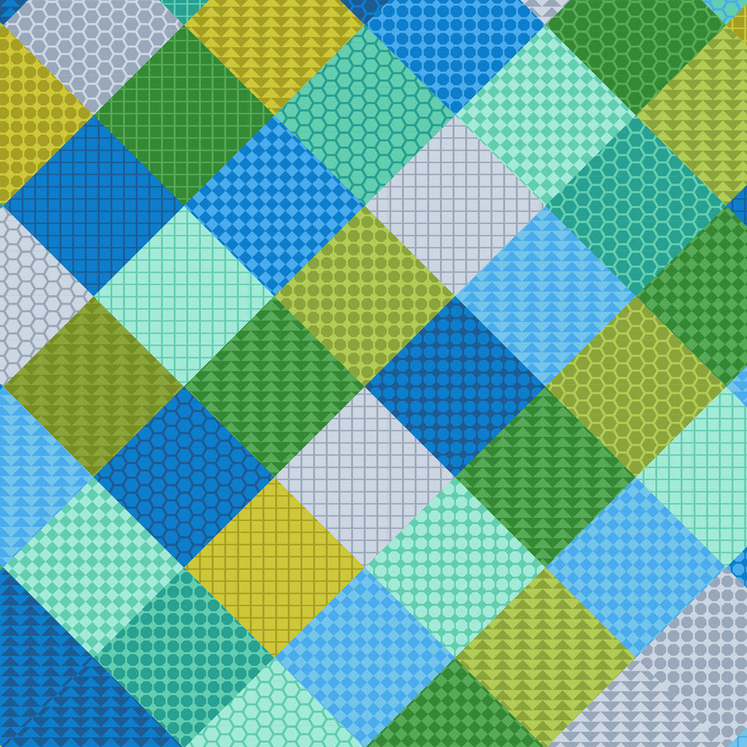Animal Alphabet / Patchwork Blues