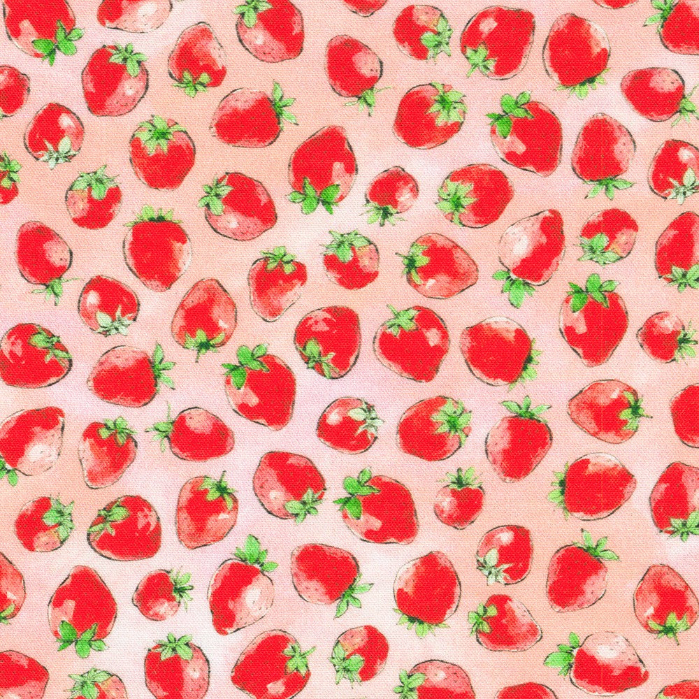 Strawberry Season / Strawberry Toss on Pink