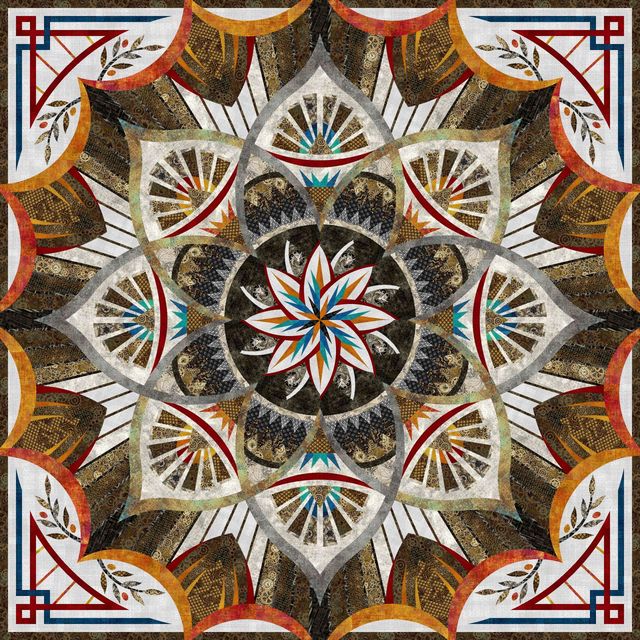 Arcadia: Wall Jason Yenter Steampunk Fabric Kit (PRE-ORDER)
