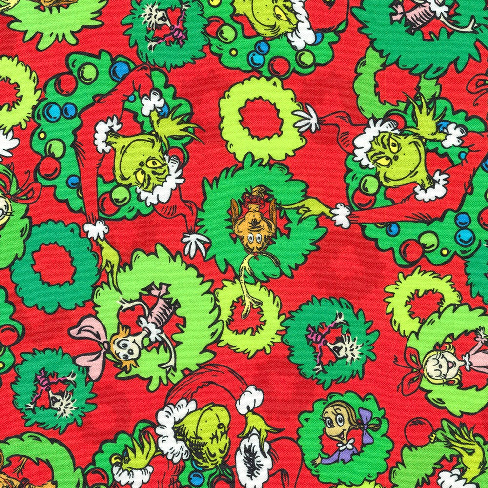 How The Grinch Stole Christmas / Wreaths in Red