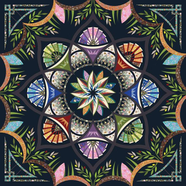 Arcadia: Wall Kaffe Fassett Roman Glass Fabric Kit (PRE-ORDER)