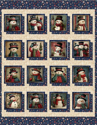 All American Snowman Fabric Bundle