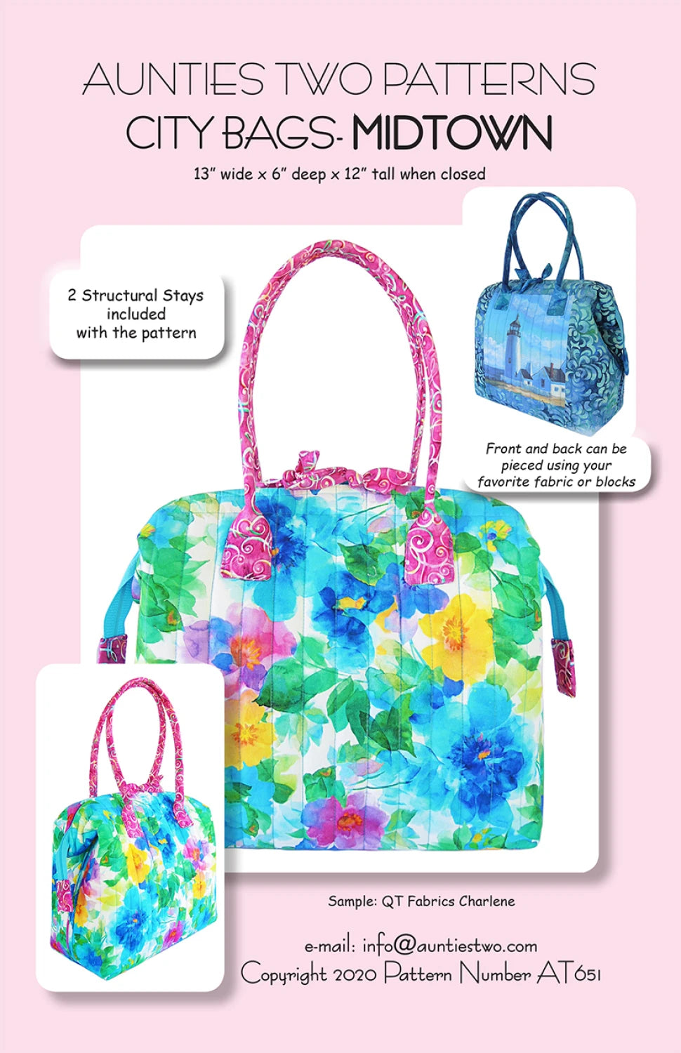 Aunties Two / City Bag Pattern