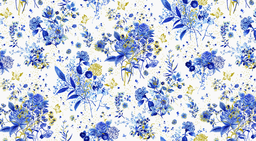 Cobalt Bliss / Bouquets in Delft