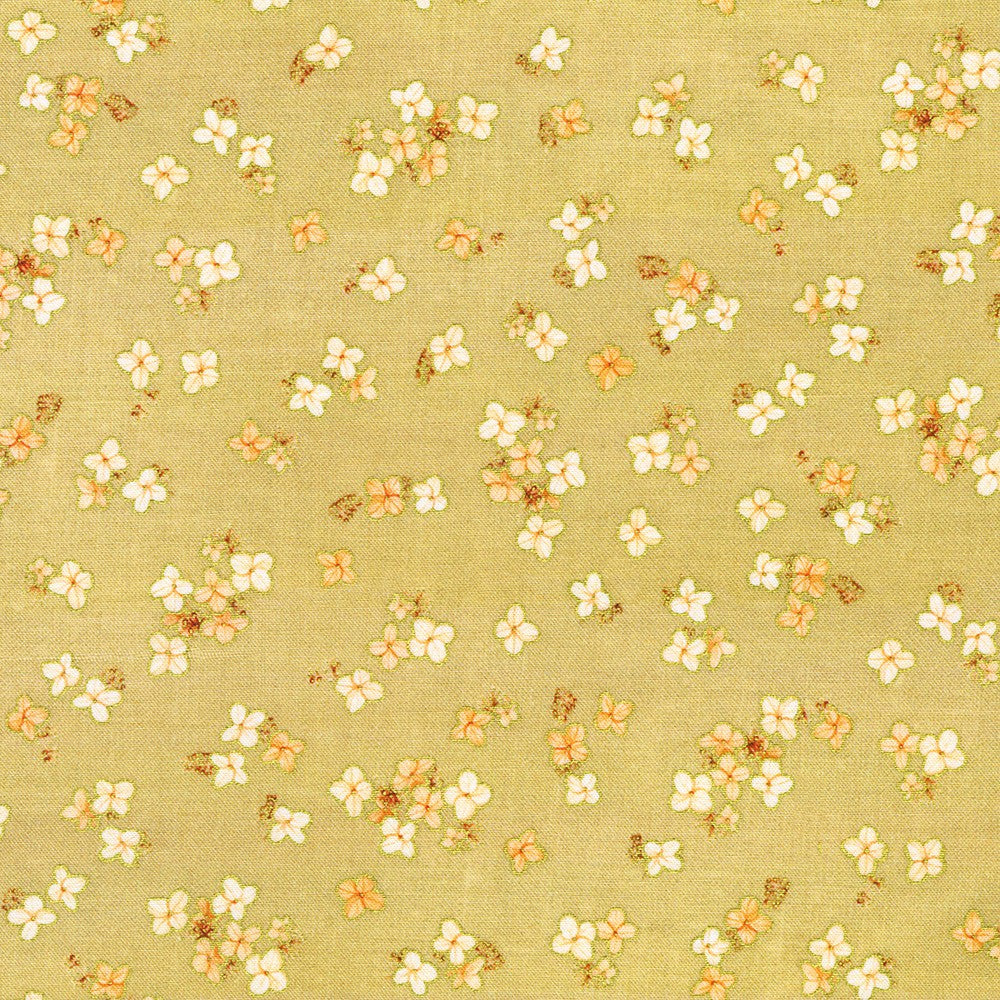 Hello Fall / Floral Clusters in Straw