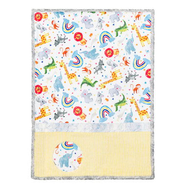 Bramble Patch Baby Animals Minky Panel Quilt Kit - 210000003959