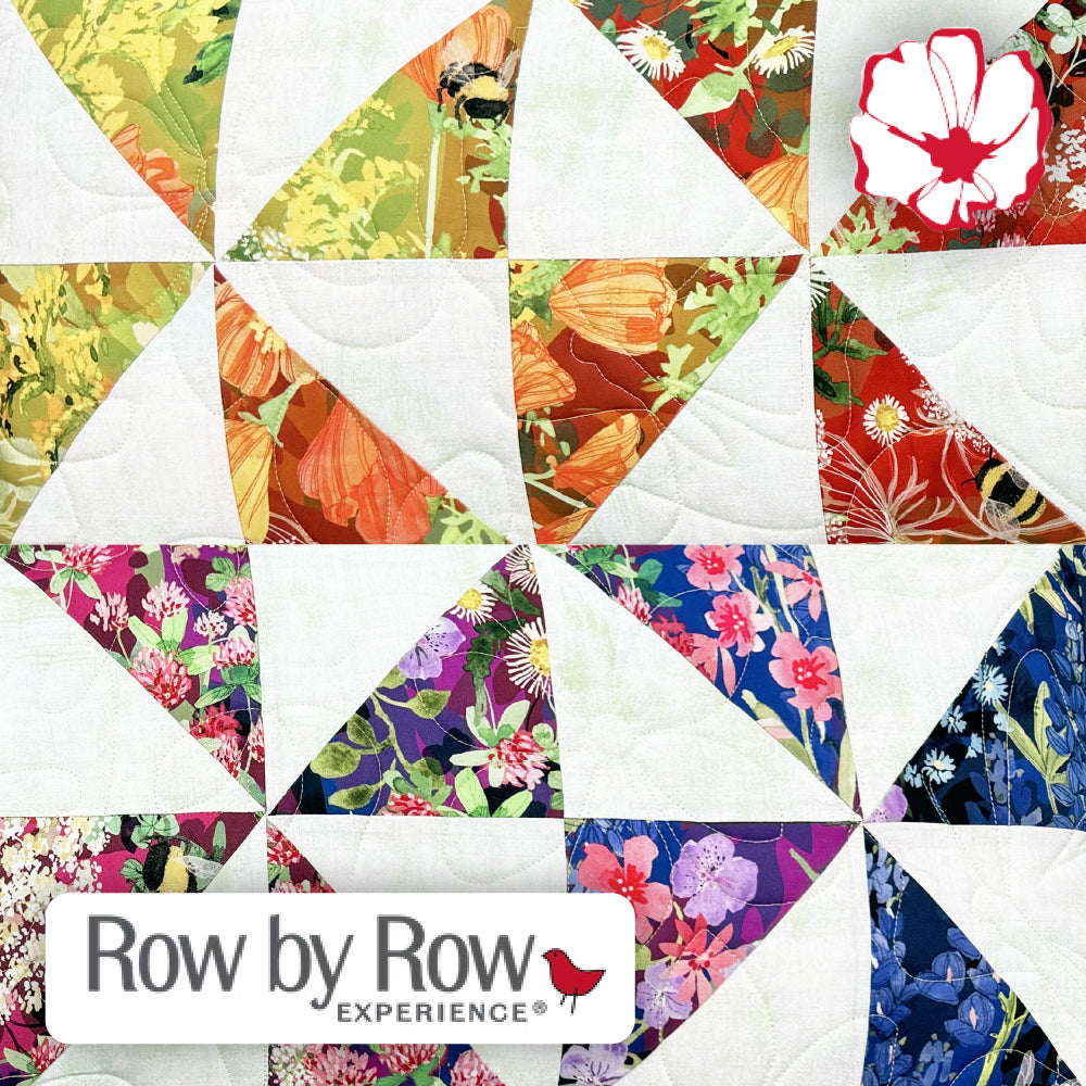 Poppy's Spring Pinwheels Row by Row Kit