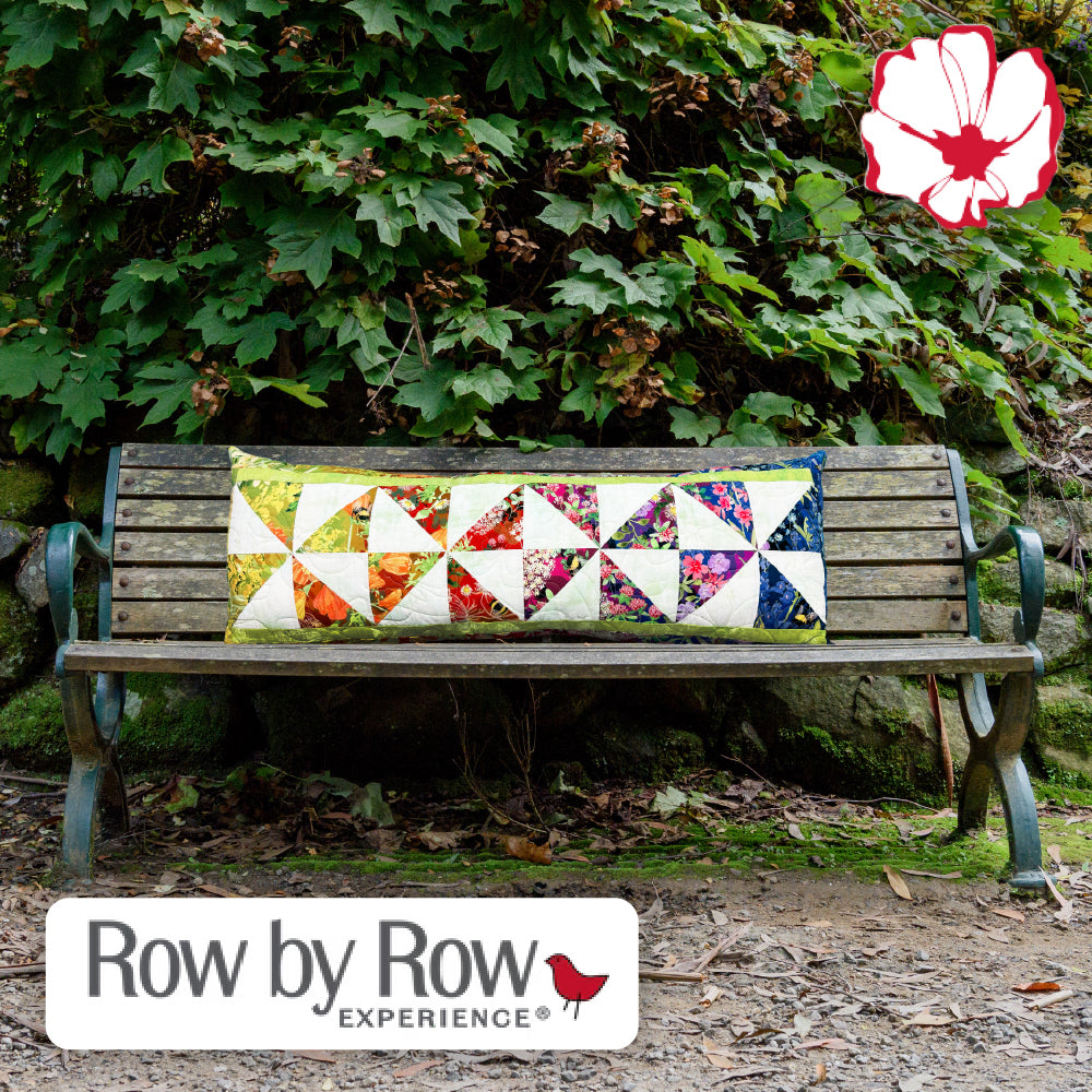 Poppy's Spring Pinwheels Row by Row Kit
