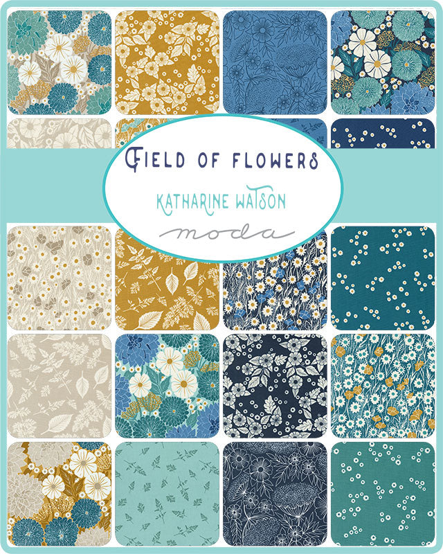 Field Of Flowers 5" Squares