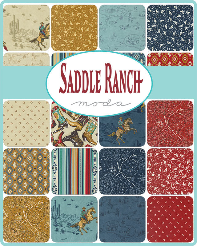 Saddle Ranch 10" Squares